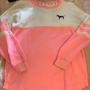 VS PINK crew neck sweatshirt